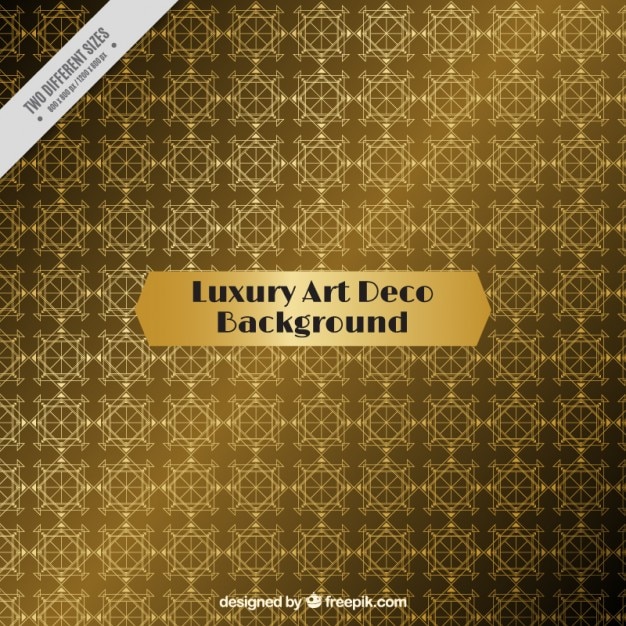 Luxury Art Deco Tle