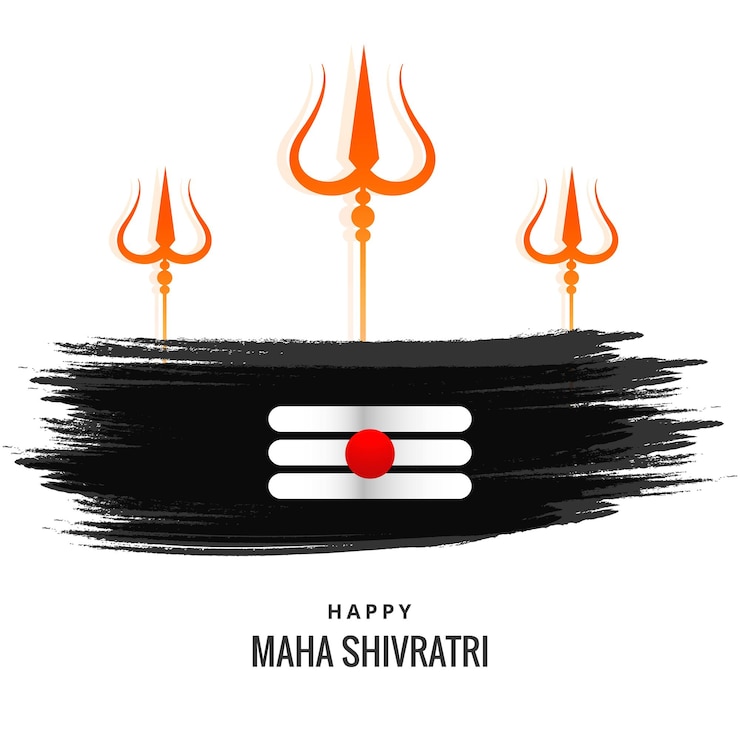 Bezpłatny plik Wektor maha shivratri festiwal karty tło wakacje