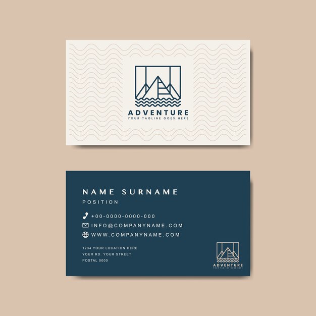 Makieta premium business card design