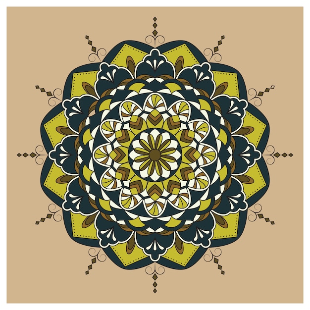 Mandala Wzór Tła