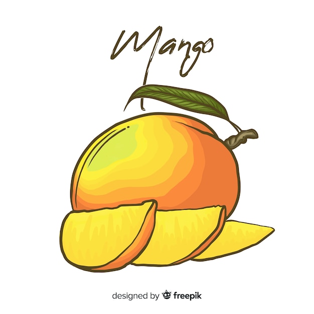 Bezpłatny wektor mango
