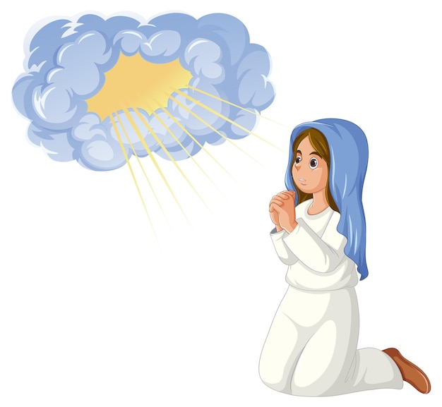 Maryja Modli Się O Kierownictwo Boga39w Opowieści Biblijnej