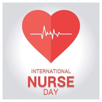 Międzynarodowy dzień pielęgniarki greeting card