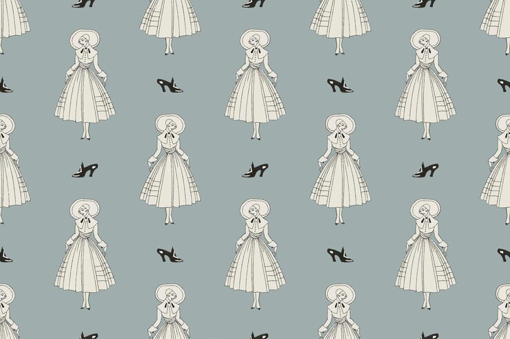 Bezpłatny plik Wektor moda w stylu lat 20-tych wektor kobiece tło, remiks z dzieł george'a barbiera