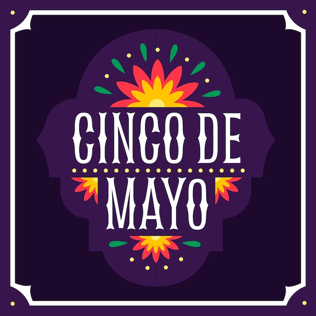 Napis Cinco De Mayo