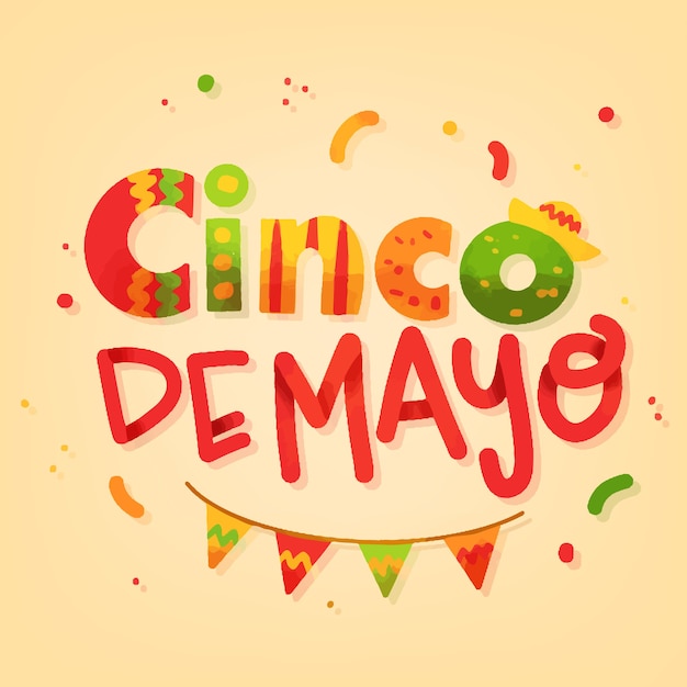 Napis Cinco De Mayo