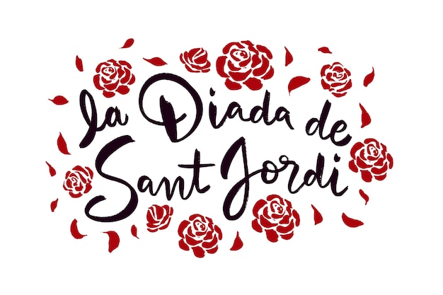 Napis Diada De Sant Jordi