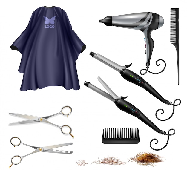 Narzędzia i akcesoria fryzjerskie dla fryzjerów