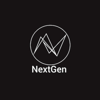 Nextgen logo wektor szablony projektowania.