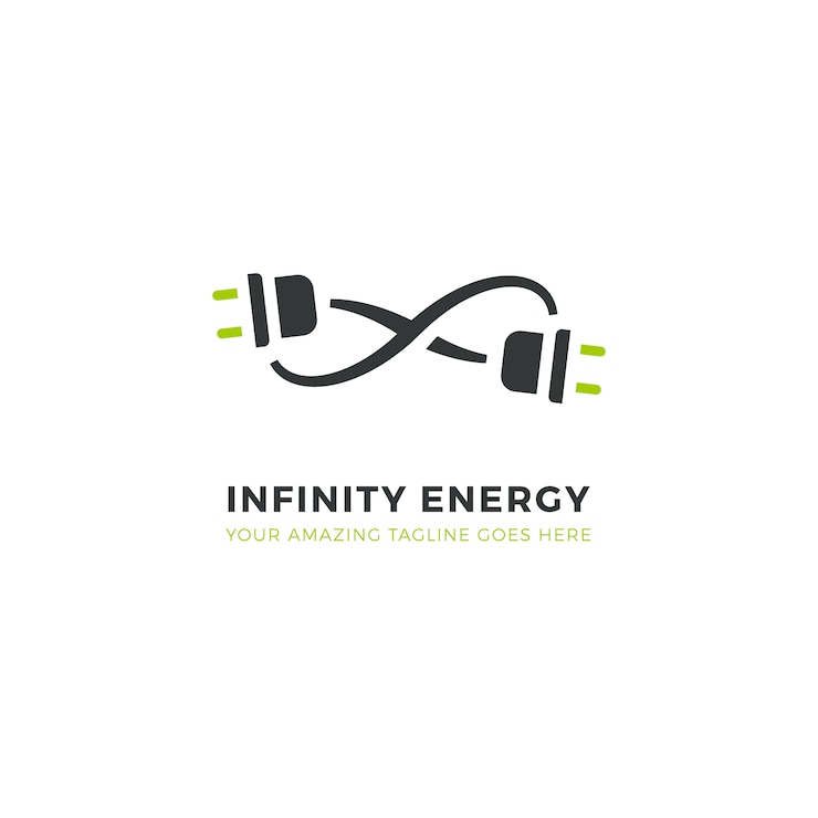 Bezpłatny plik Wektor nieskończone logo energii