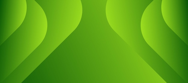 Bezpłatny wektor nowoczesne abstrakcyjne zielone tło z eleganckimi elementami ilustracji wektorowych
