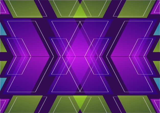 Bezpłatny wektor nowoczesny gradient geometryczny kolorowe tło