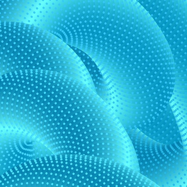 Nowożytny jaskrawy błękitny 3D kształtów kreatywnie tło