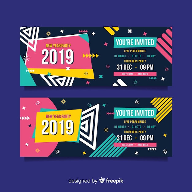 Nowy Rok 2019 Baner