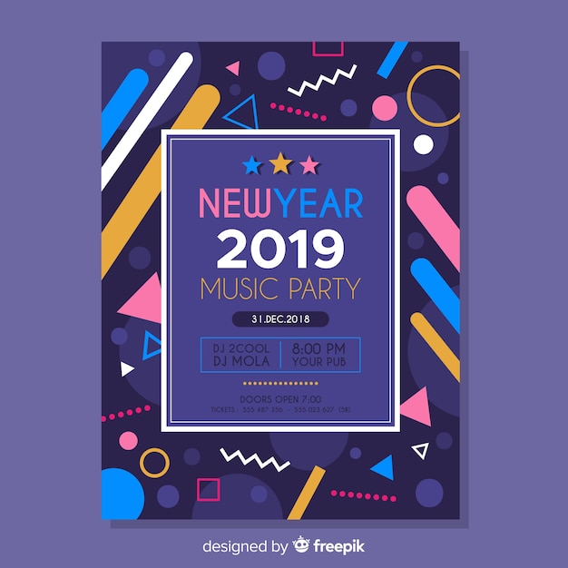 Nowy Rok 2019 Strona Ulotka