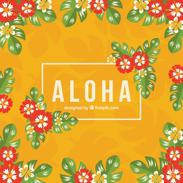 ? ó? Ty Aloha T? Az Tropikalnych Kwiatów