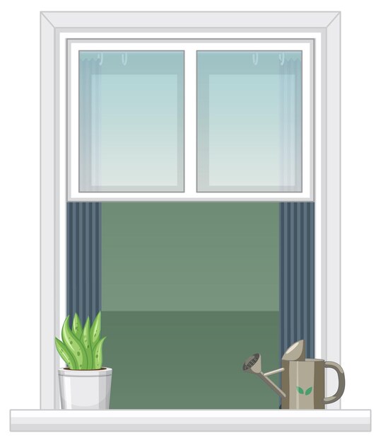 Okno na elewację budynku mieszkalnego lub domu