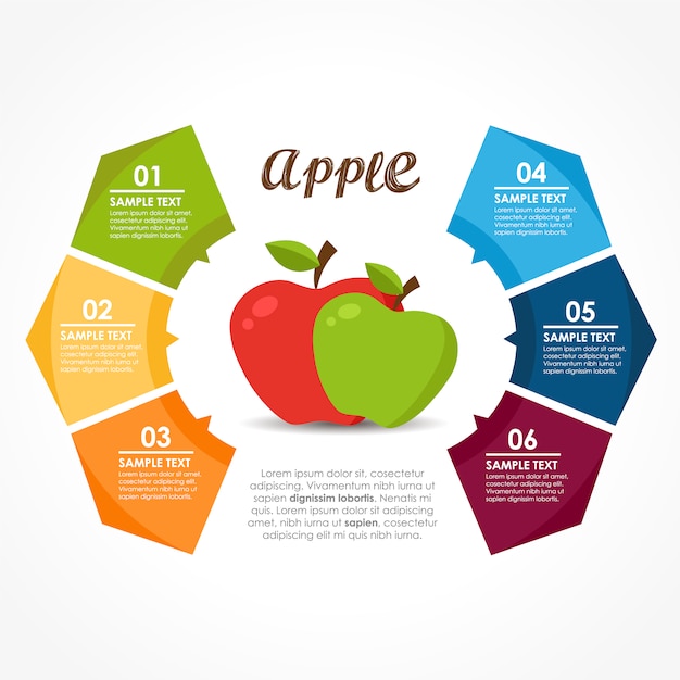 Owocowy Projekt Infograficzny