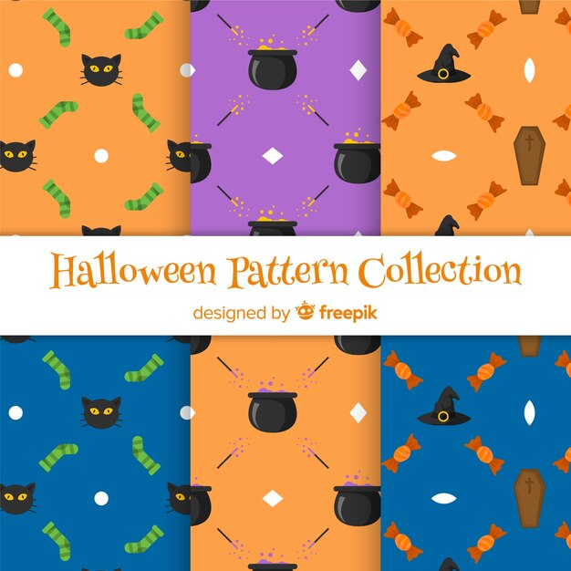 Paczka wzorów halloweenowych