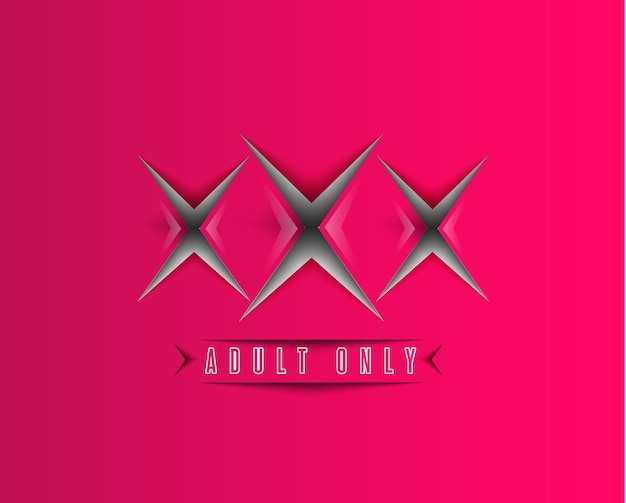Pakiet szablonów logo dla dorosłych XXX
