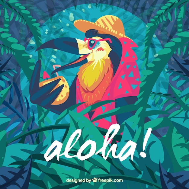 Pelikan Koktajl Aloha Tle