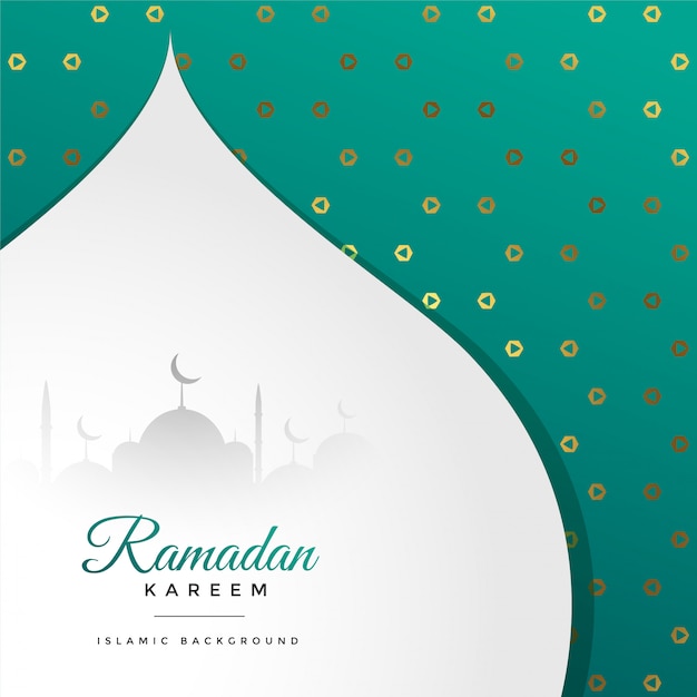 Piękne Powitanie Festiwalu Ramadan Kareem