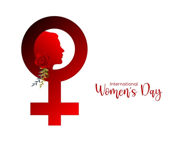 Bezpłatny wektor piękny elegancki projekt tła happy women's day 8 marca