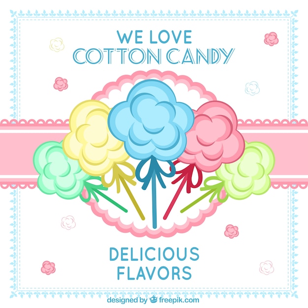 Plakat Cotton Candy