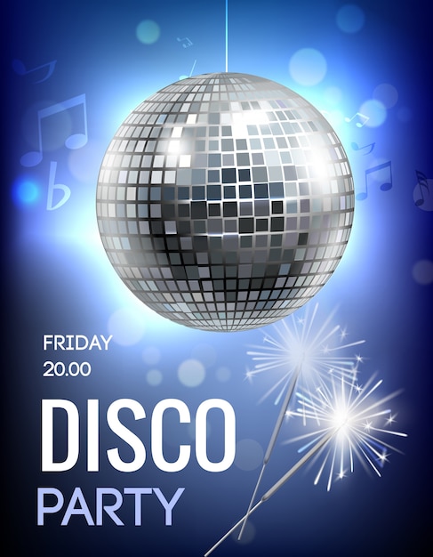 Plakat Disco Party