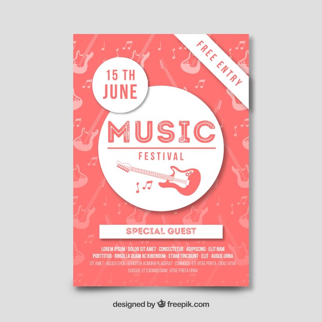 Plakat Festiwalu Muzyki Wyciągnąć Rękę