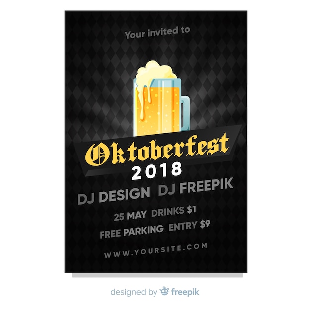 Plakat Oktoberfest