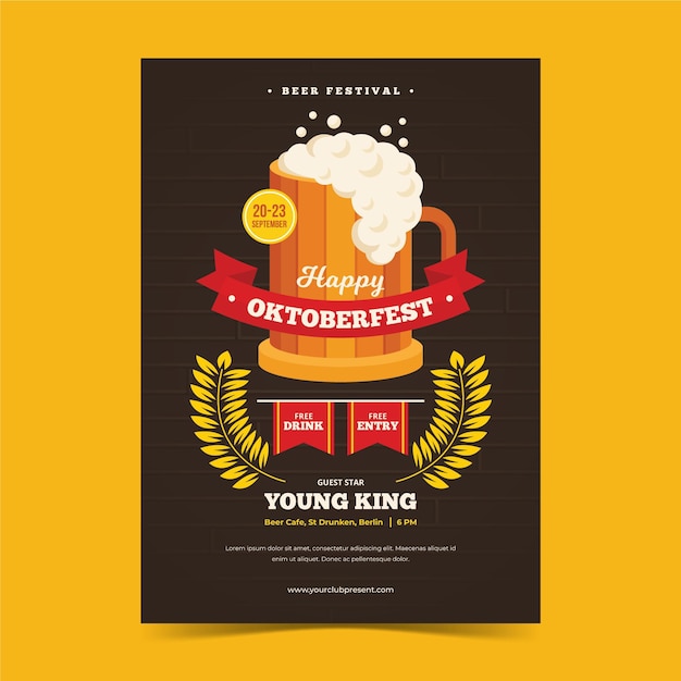 Plakat Oktoberfest