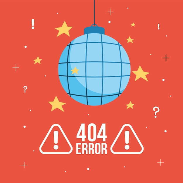 Plakat Techniczny Błędu 404