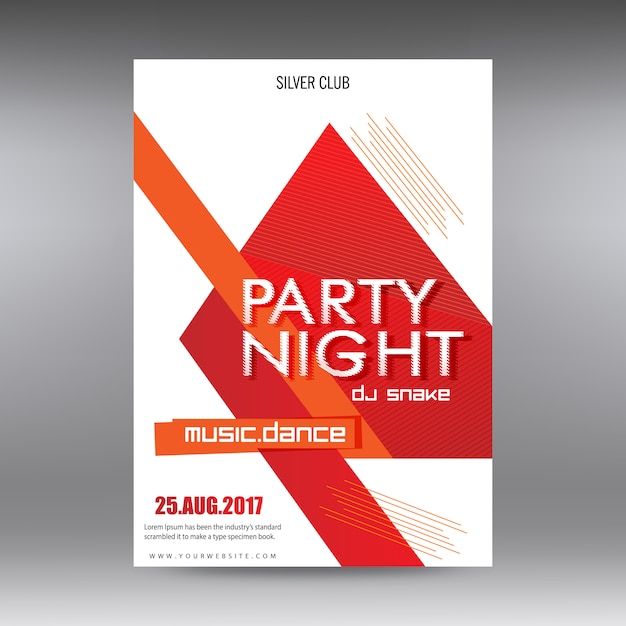 Plakat Wieczoru Partyjnego