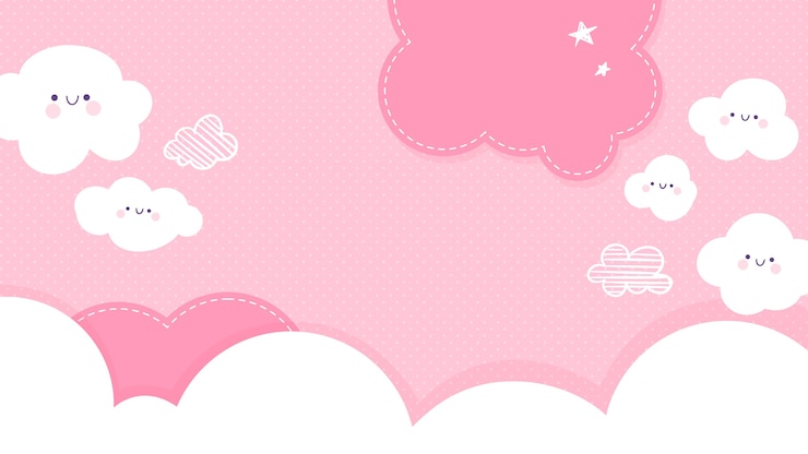 Bezpłatny plik Wektor płaska konstrukcja baby shower zoom w tle