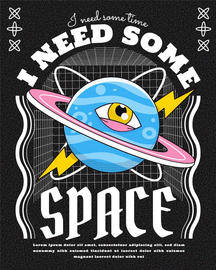 Bezpłatny plik Wektor płaska konstrukcja do ilustracji streetwear