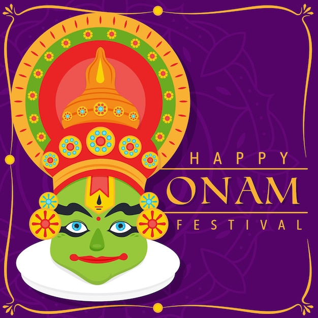 Płaska Konstrukcja Festiwalu Onam