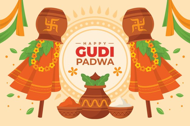 Płaskie tło gudi padwa