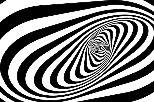 Płaskie wzornictwo spiralne tło okrągłe
