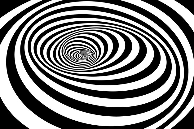 Płaskie wzornictwo spiralne tło okrągłe