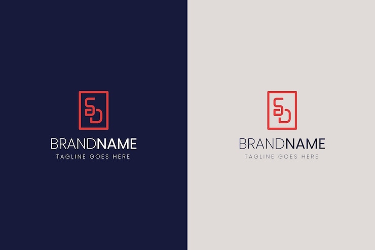 Bezpłatny plik Wektor profesjonalny szablon logo sd