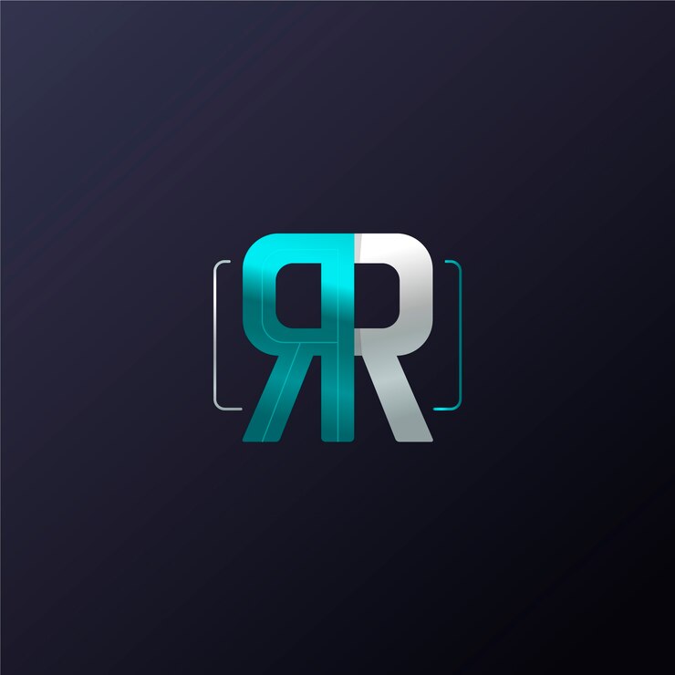 Bezpłatny plik Wektor profesjonalny szablon logotypu rr