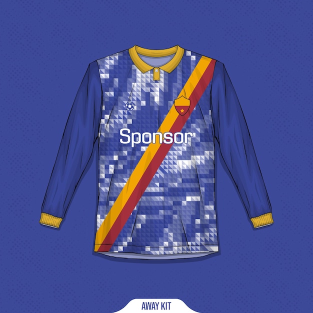 Projekt Koszulki Sportowej Gotowy Do Druku Koszulka Piłkarska Do Sublimacji