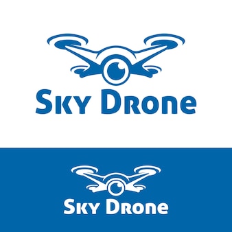 Projekt logo drona