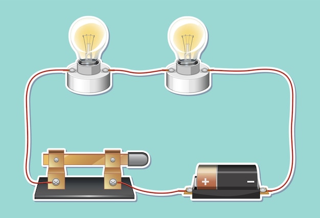 Projekt Miniatury Z Prostym Obwodem Elektrycznym