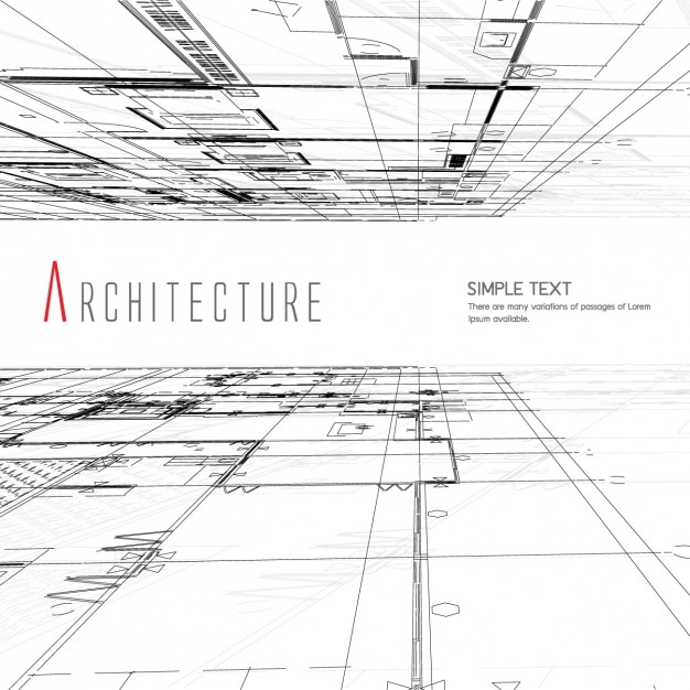 Bezpłatny plik Wektor projekt tła architektury