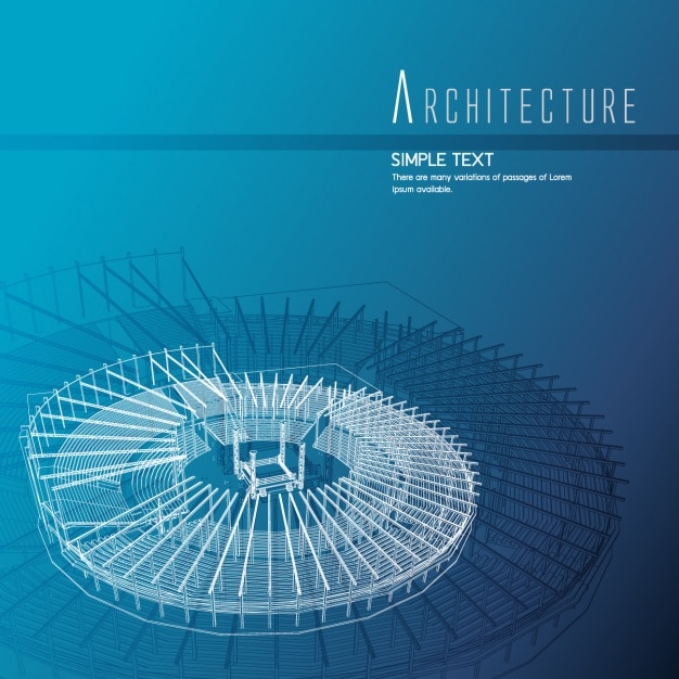 Projekt tła architektury