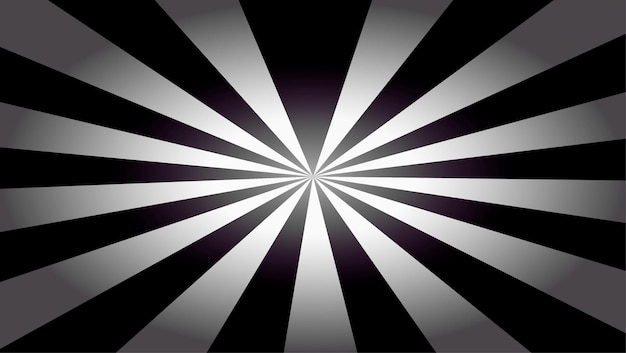 Projekt tła Sunburst Abstrakcyjne tło spiralne