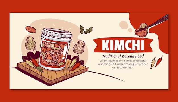 Projekt transparentu Kimchi