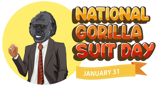 Projekt Transparentu National Gorill Suit Day